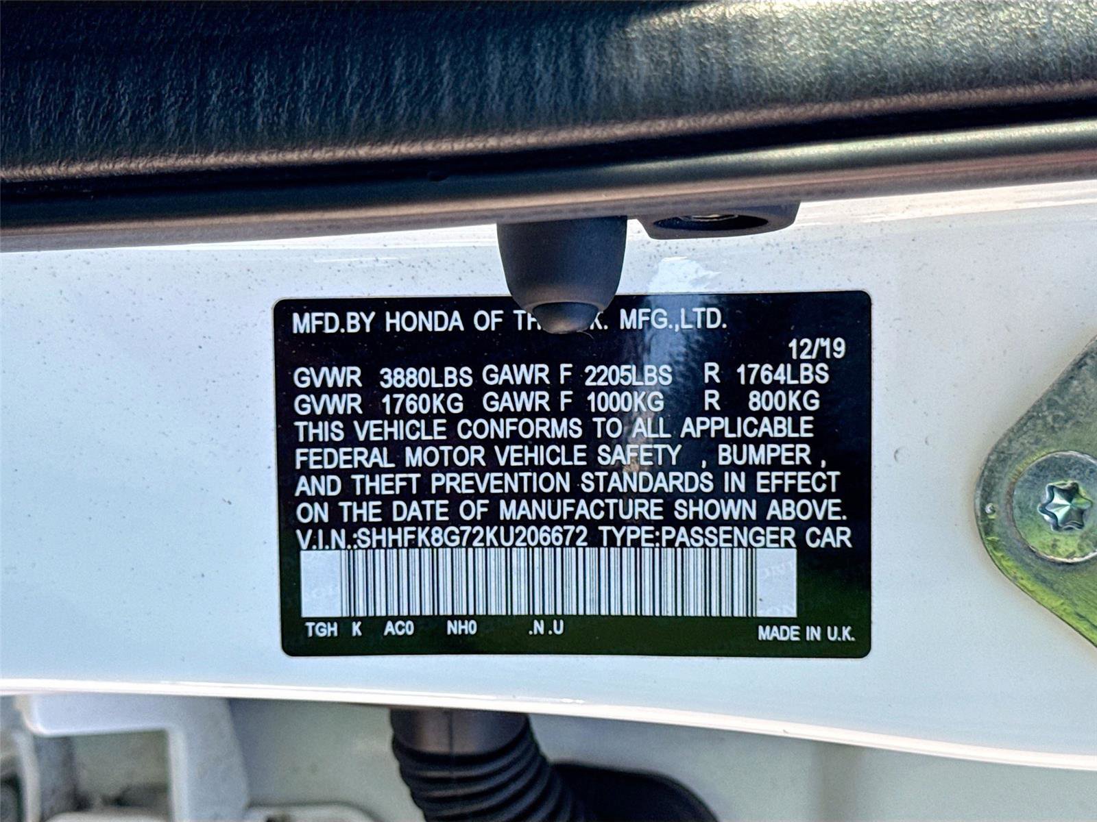 Used 2019 Honda Civic Type R image 27