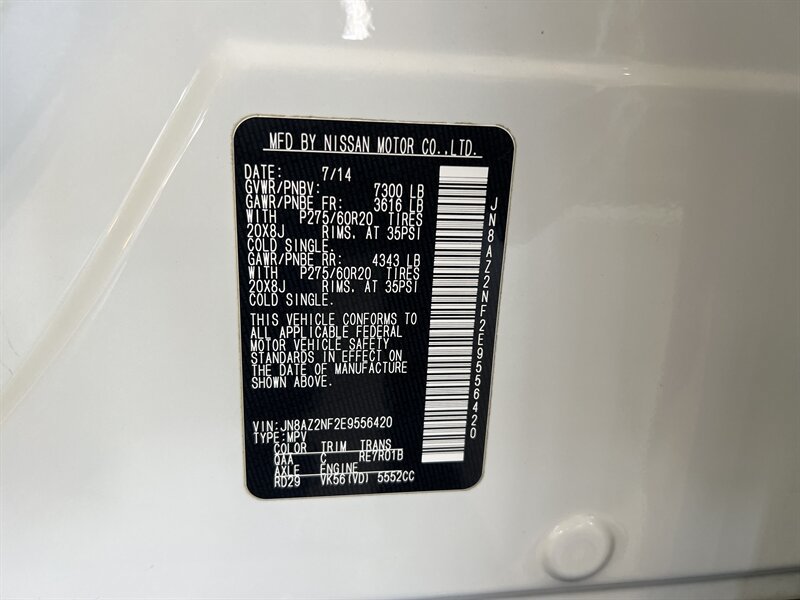 Used 2014 INFINITI QX80 2WD image 44