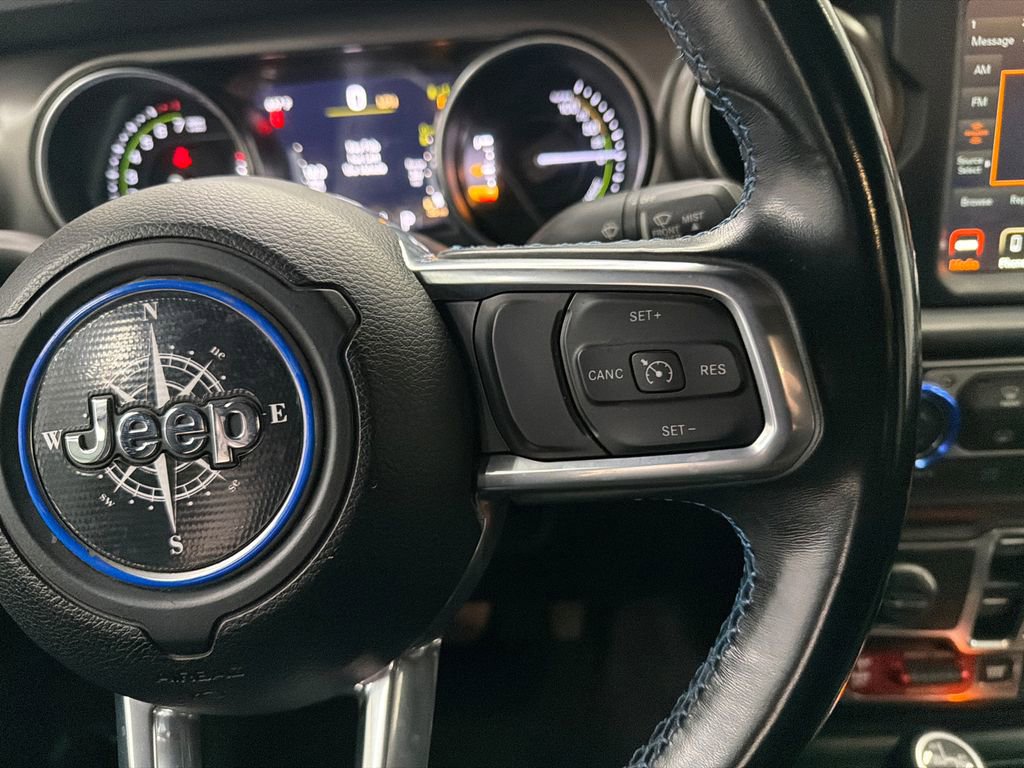 Used 2021 Jeep Wrangler Unlimited Rubicon 4xe w/ Steel Bumper Group image 25