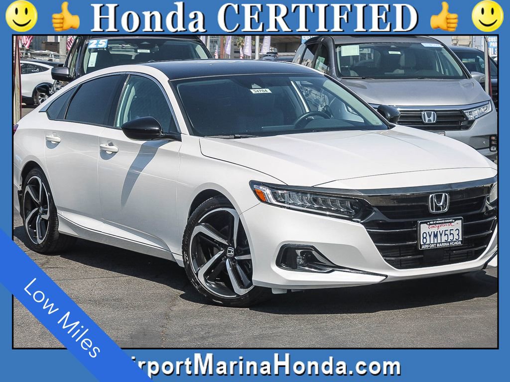 Certified 2021 Honda Accord Sport Special Edition