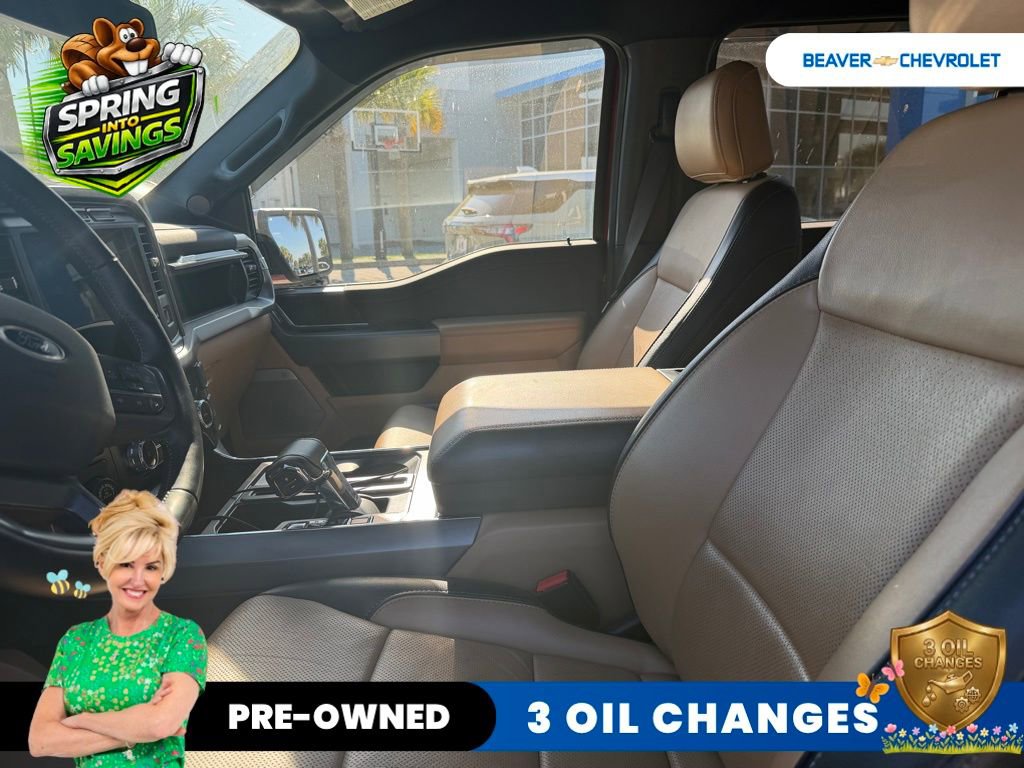 Used 2022 Ford F150 Lariat w/ Equipment Group 502A High image 8