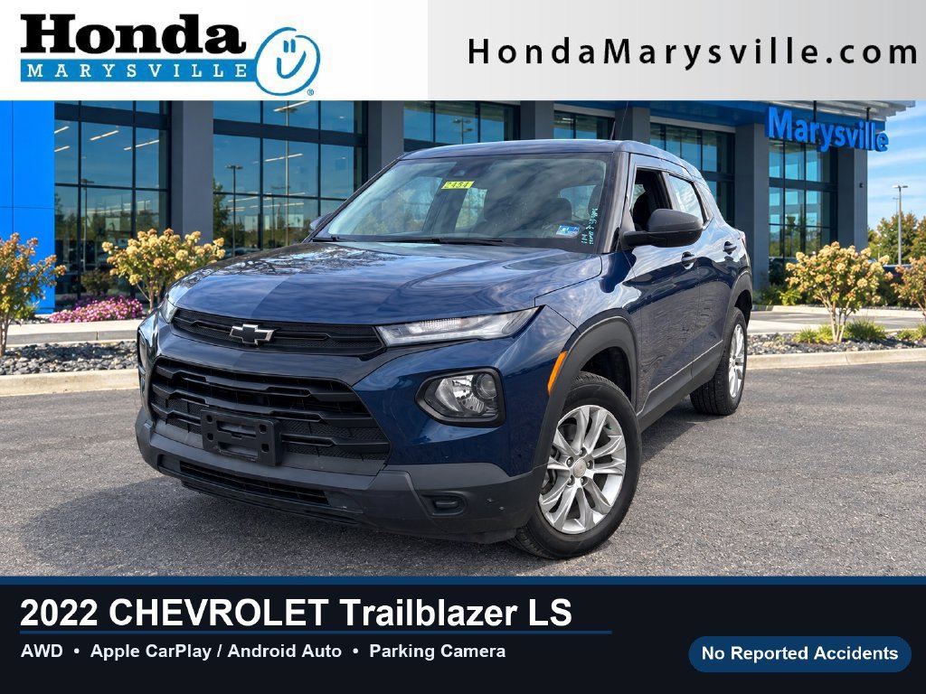 Used 2022 Chevrolet TrailBlazer LS w/ LPO, Blackout Package
