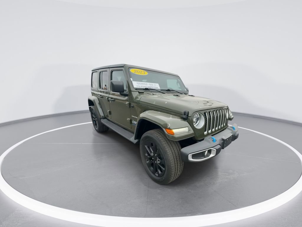 Used 2023 Jeep Wrangler Sahara 4xe w/ Cold Weather Group image 2