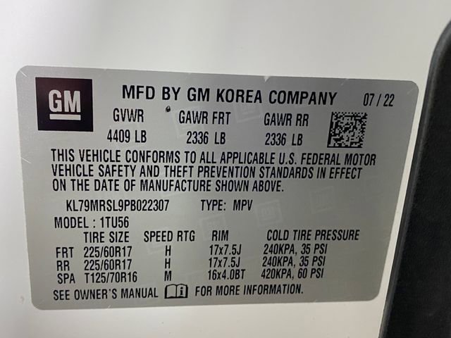 Certified 2023 Chevrolet TrailBlazer LT w/ Convenience Package image 34