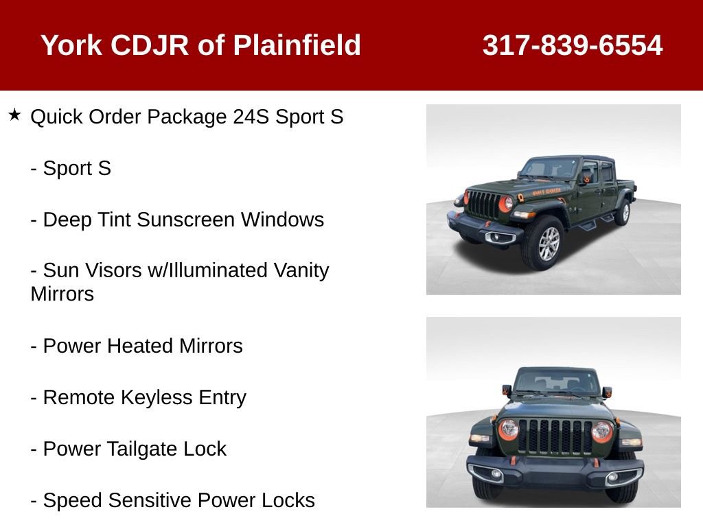Used 2023 Jeep Gladiator Sport image 6