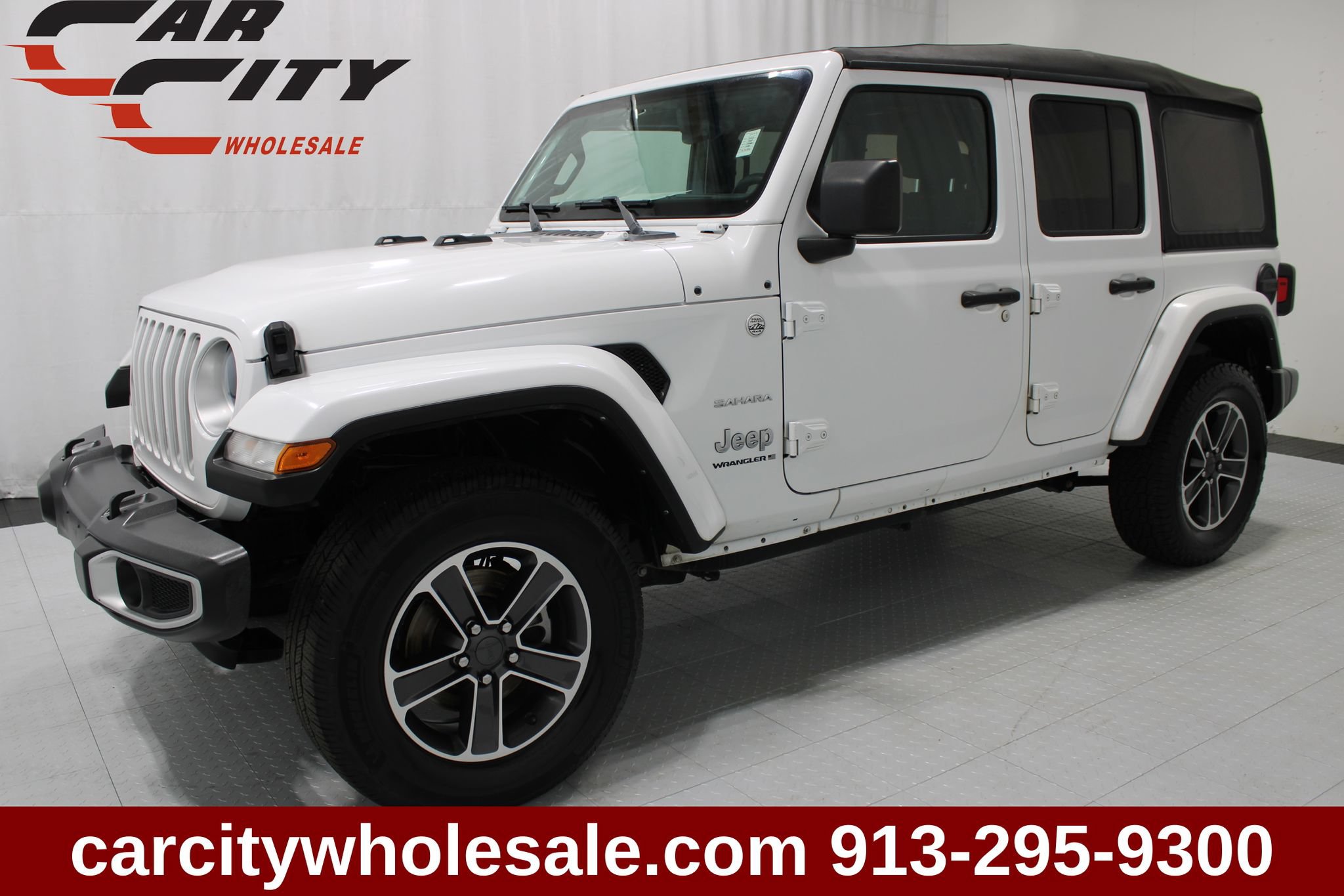Used 2023 Jeep Wrangler Unlimited Sahara w/ Cold Weather Group AWD/4WD image 1