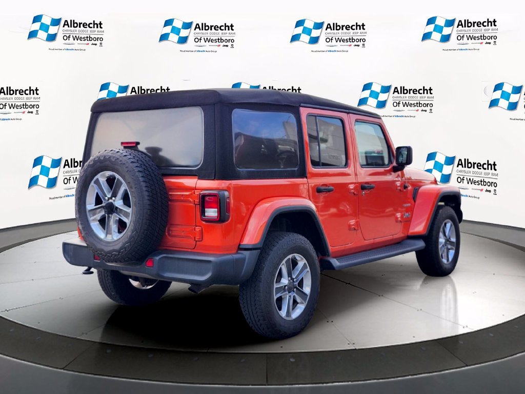 Used 2020 Jeep Wrangler Unlimited Sahara AWD/4WD image 5
