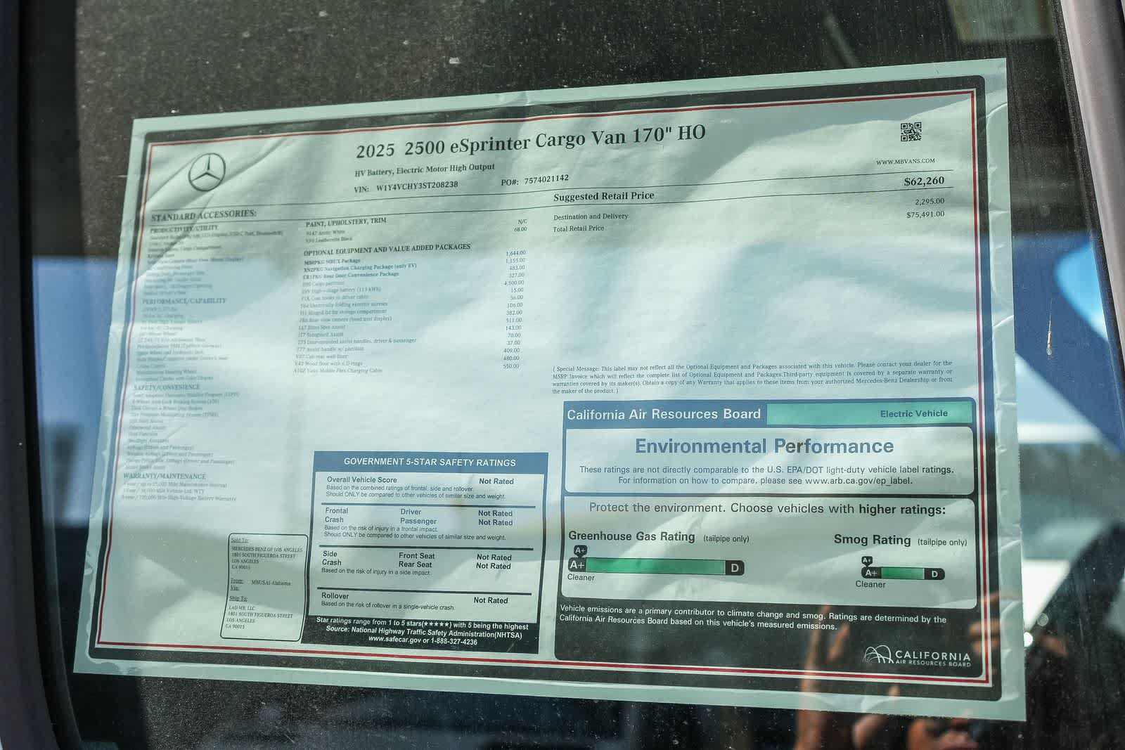 New 2025 Mercedes-Benz eSprinter 170 Cargo image 35