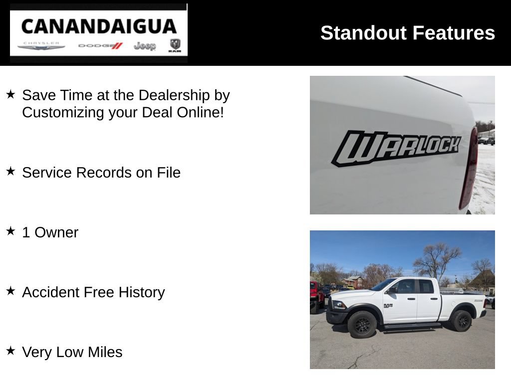 Used 2022 RAM 1500 Warlock w/ Warlock Decor Package AWD/4WD image 8