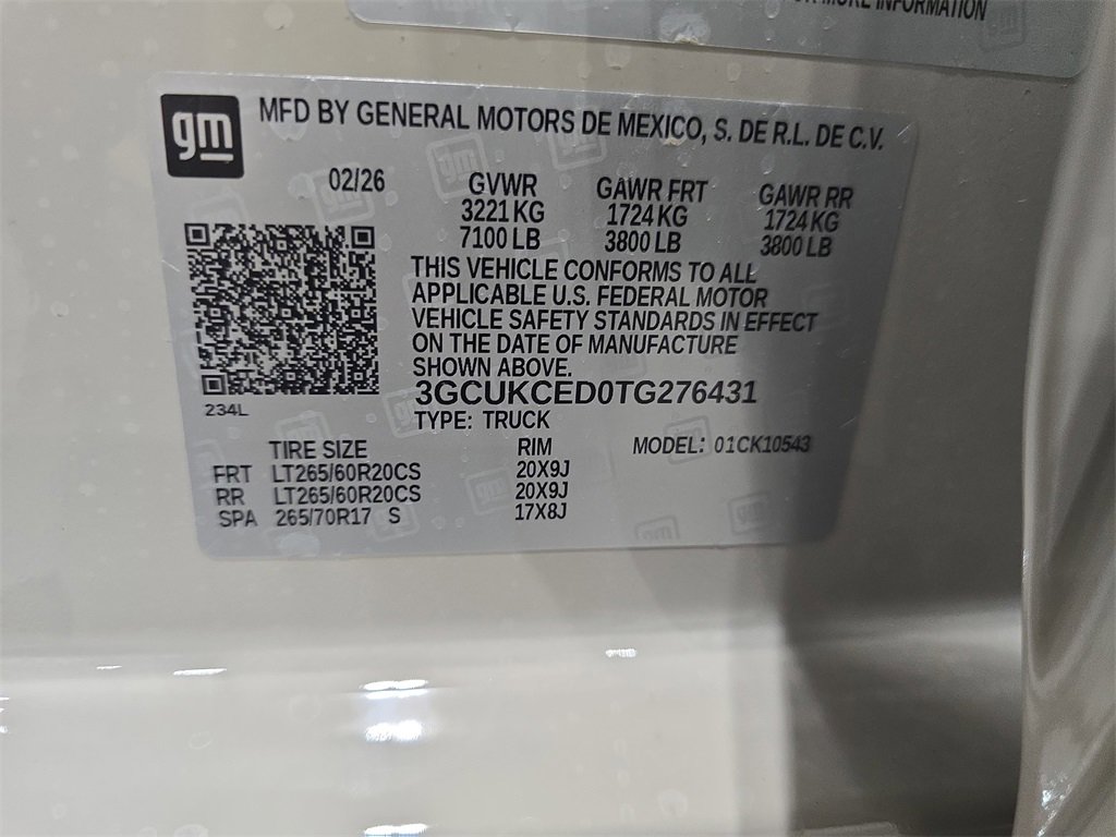 New 2026 Chevrolet Silverado 1500 Custom Trail Boss image 34