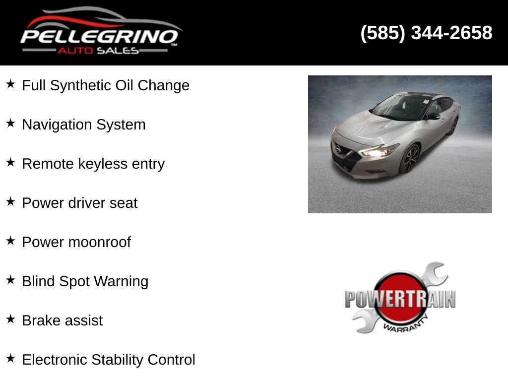 Used 2016 Nissan Maxima 3.5 SL image 2