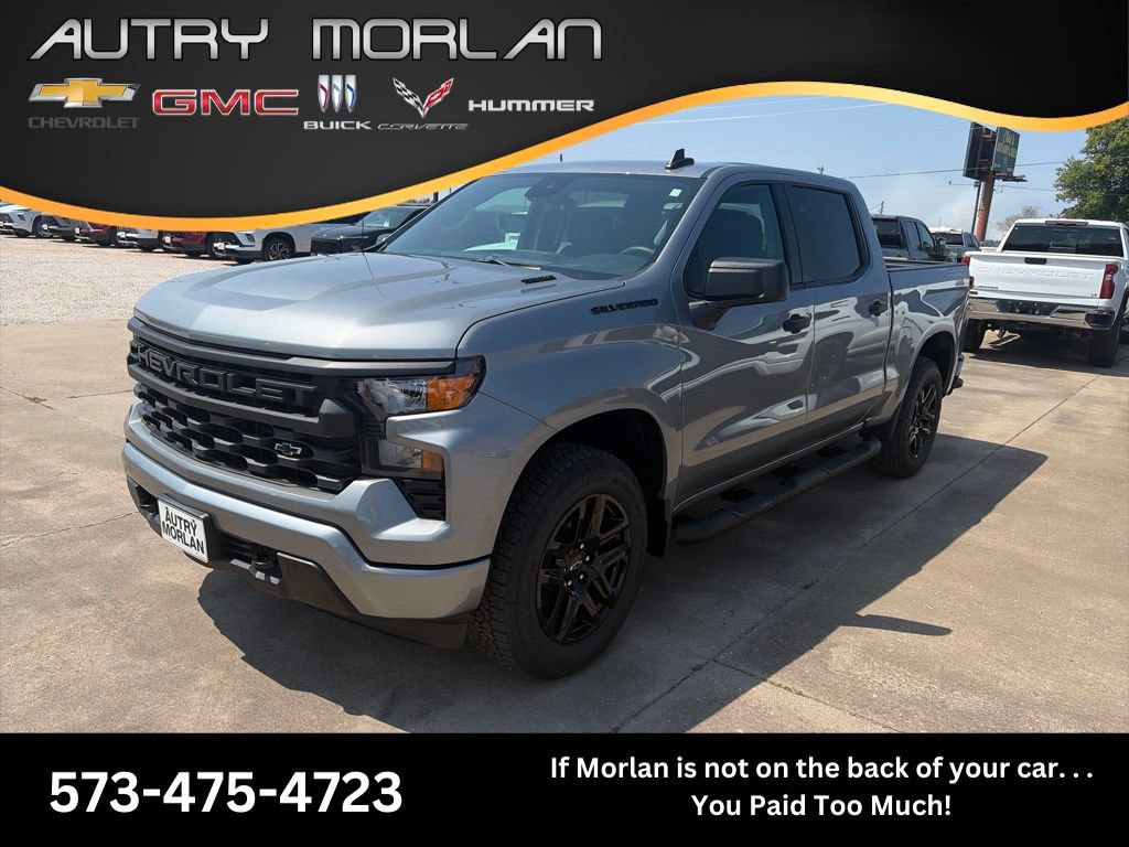 New 2026 Chevrolet Silverado 1500 Custom w/ Turbomax Blackout Package