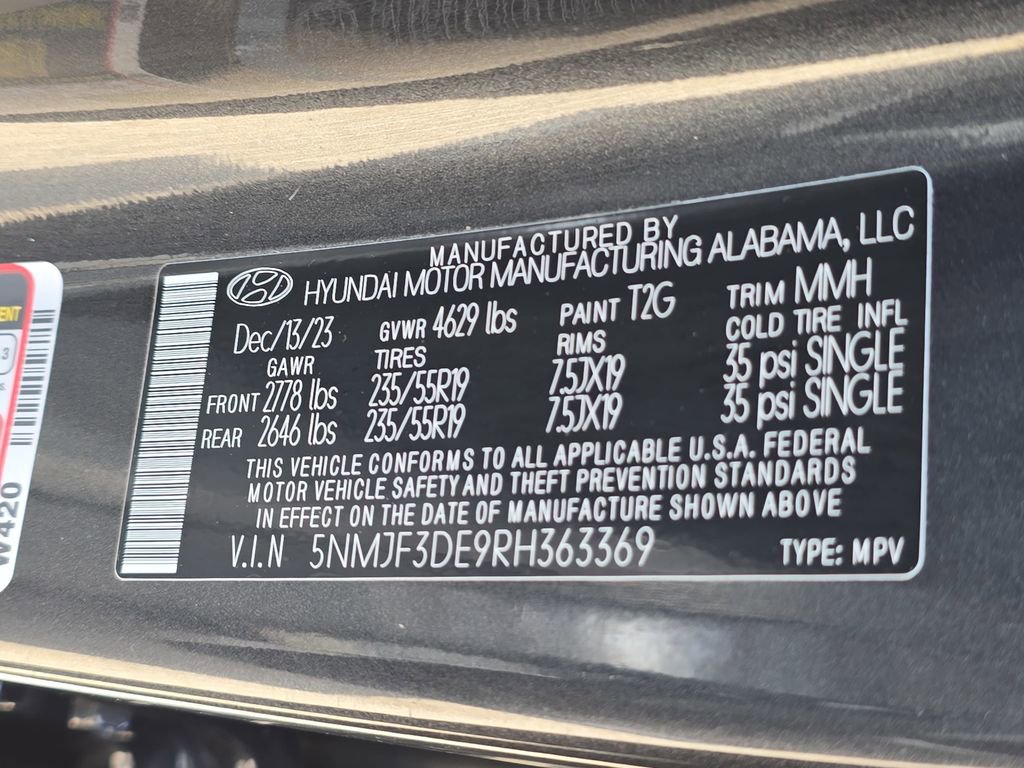 Certified 2024 Hyundai Tucson SEL w/ Convenience Package image 35