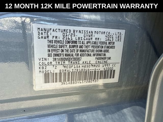 Used 2025 Nissan Sentra SR w/ SR Premium Package FWD image 30