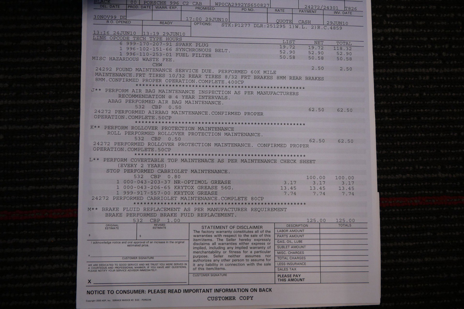 Used 2000 Porsche 911 Cabriolet image 48