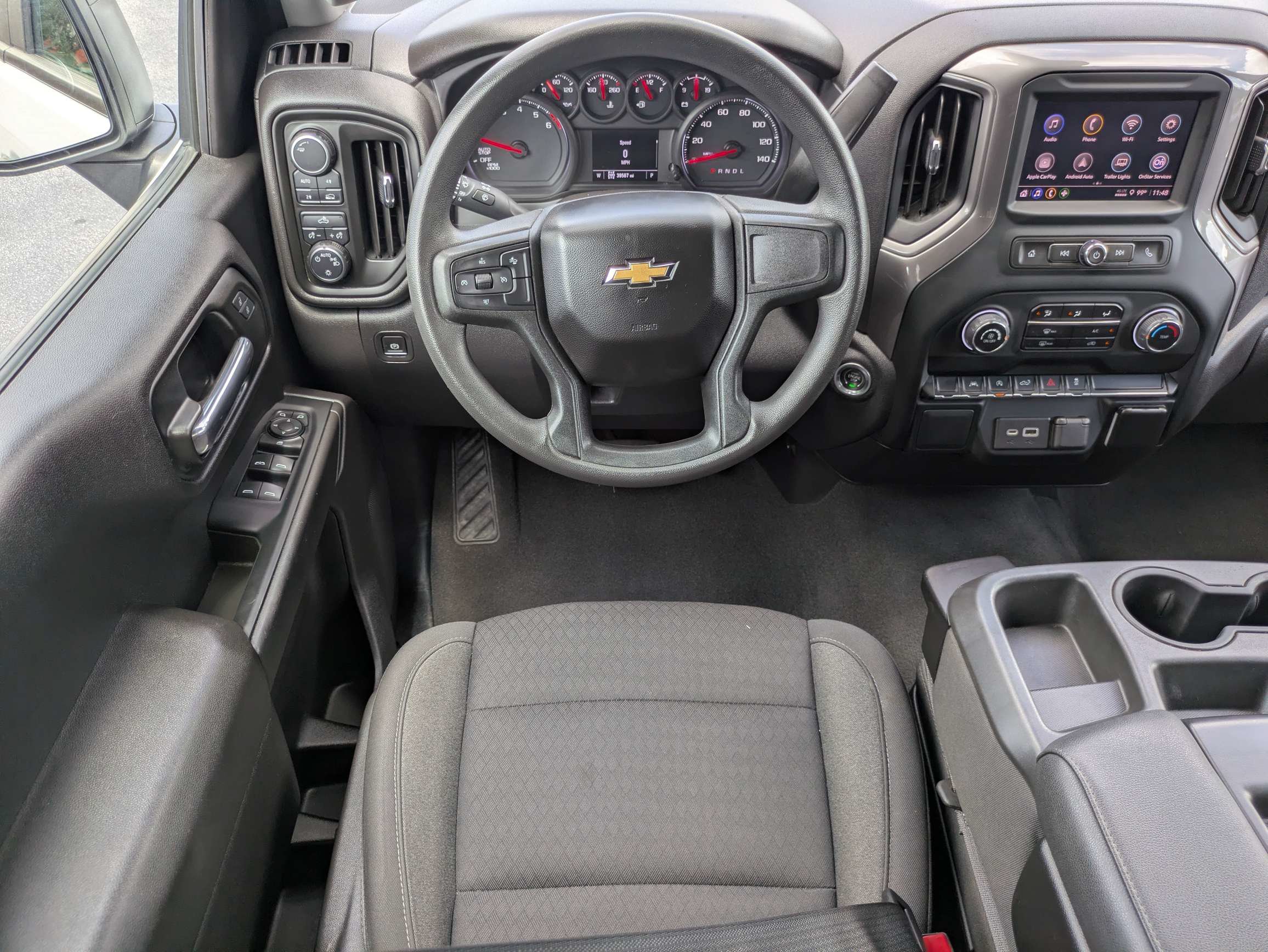 Used 2023 Chevrolet Silverado 1500 Custom w/ LPO, Dark Essentials Package AWD/4WD image 4