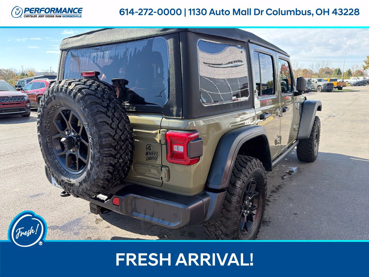 Certified 2025 Jeep Wrangler Unlimited Sport AWD/4WD image 10
