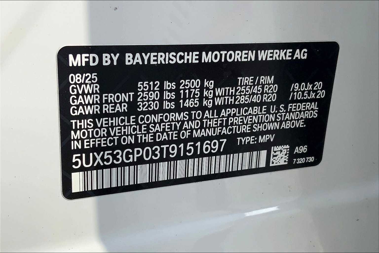 New 2026 BMW X3 xDrive30 w/ Convenience Package image 19