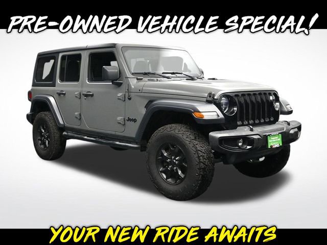 Certified 2020 Jeep Wrangler Unlimited Sport