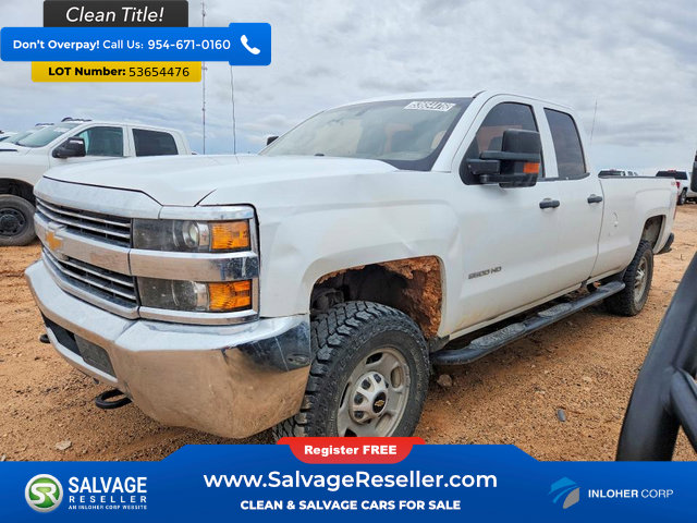 Used 2018 Chevrolet Silverado 2500 W/T w/ WT Fleet Convenience Package