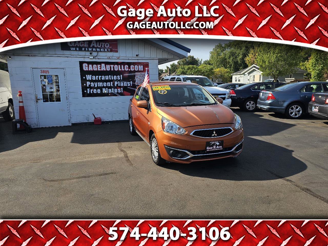 Used 2017 Mitsubishi Mirage ES