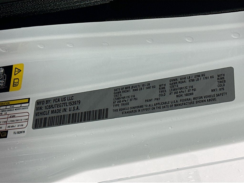 New 2026 Jeep Gladiator Mojave AWD/4WD image 19