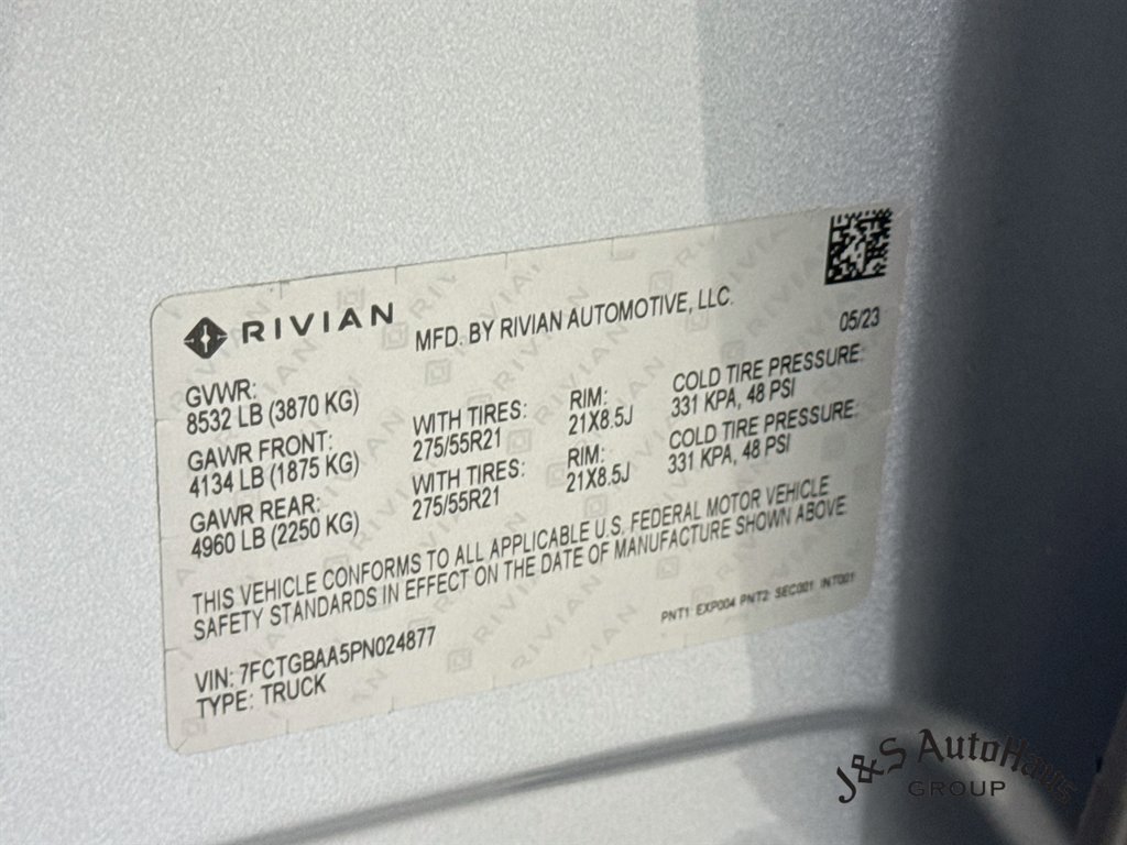 Used 2023 Rivian R1T Adventure Dual AWD/4WD image 42
