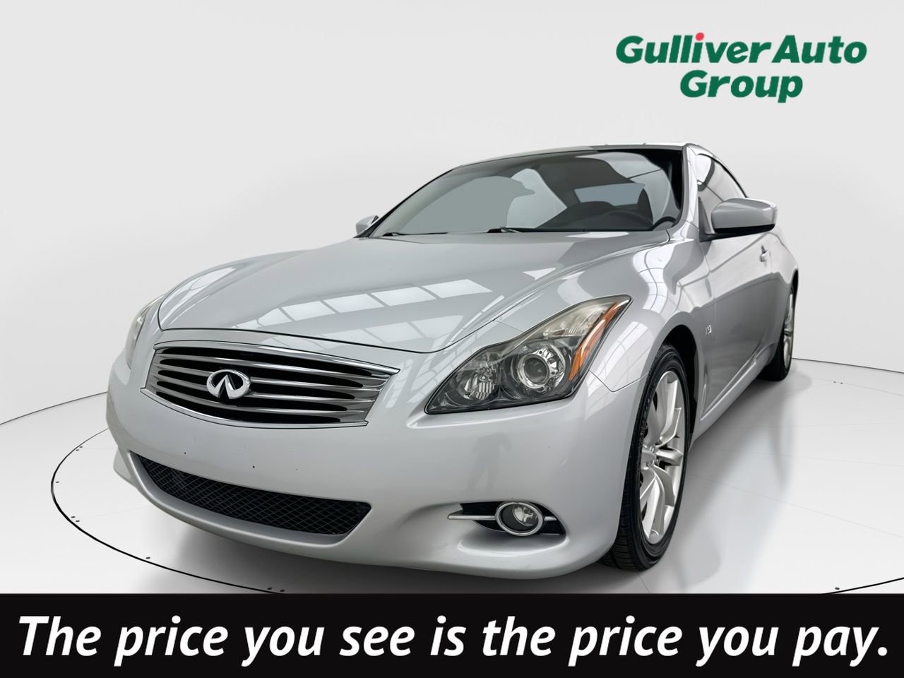Used 2015 INFINITI Q60 Convertible w/ Premium Package
