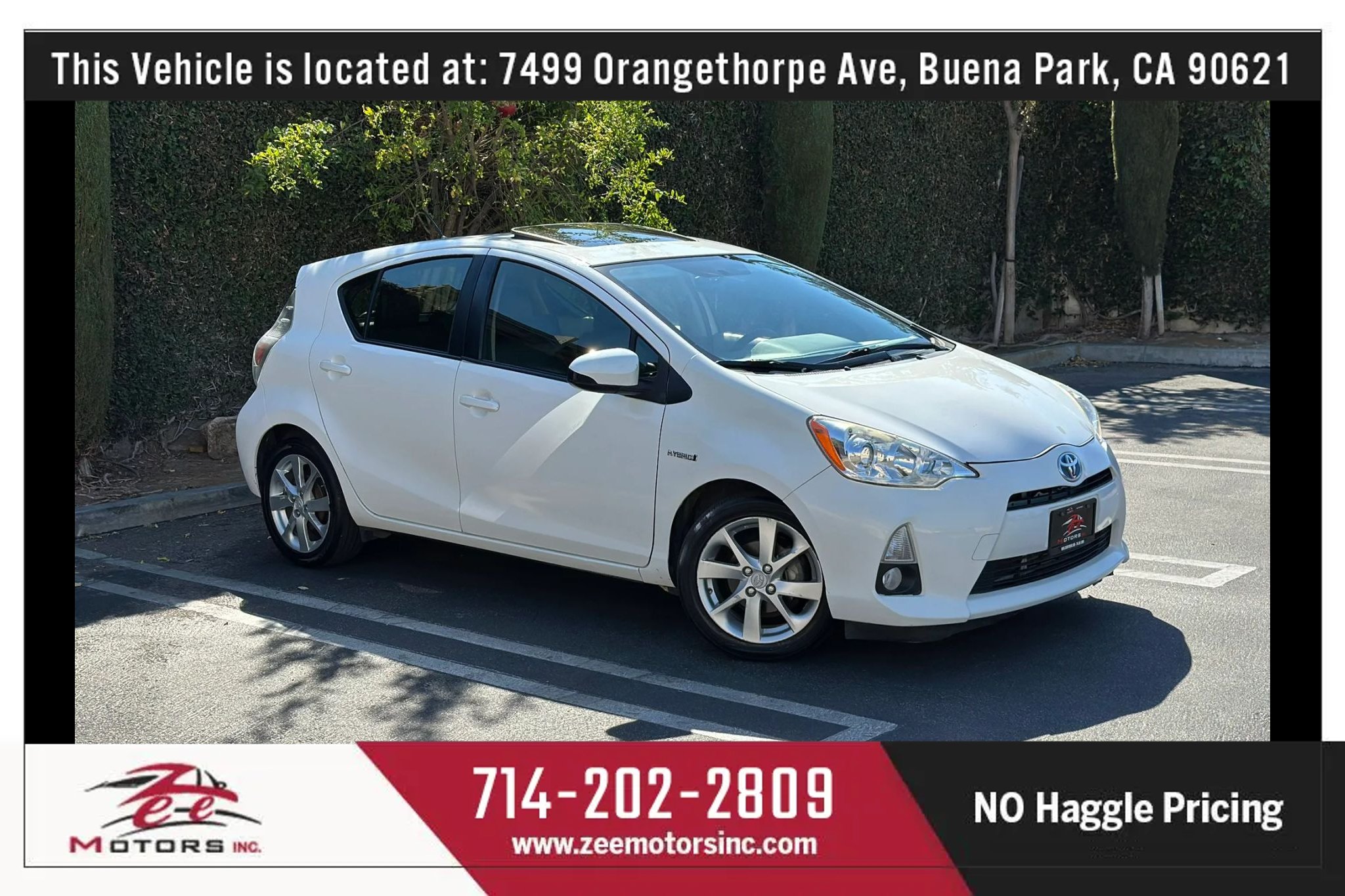 Used 2012 Toyota Prius C Four w/ Alloy Wheel Pkg FWD image 1