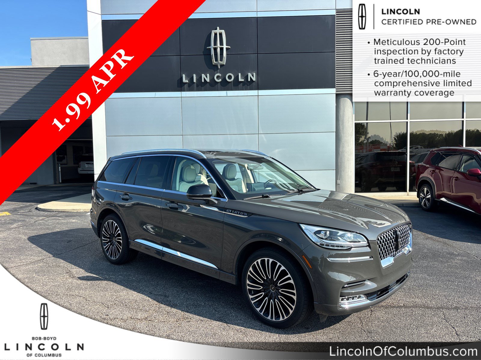 Certified 2023 Lincoln Aviator Black Label w/ Dynamic Handling Package