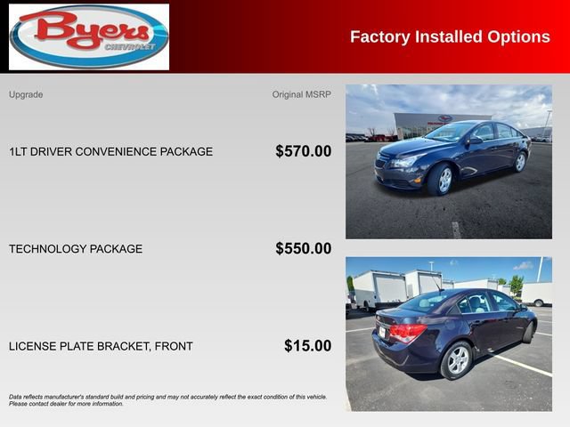 Used 2014 Chevrolet Cruze LT FWD image 10