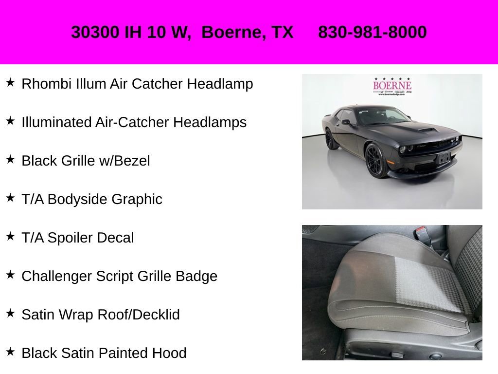 Used 2023 Dodge Challenger R/T w/ T/A Package image 37