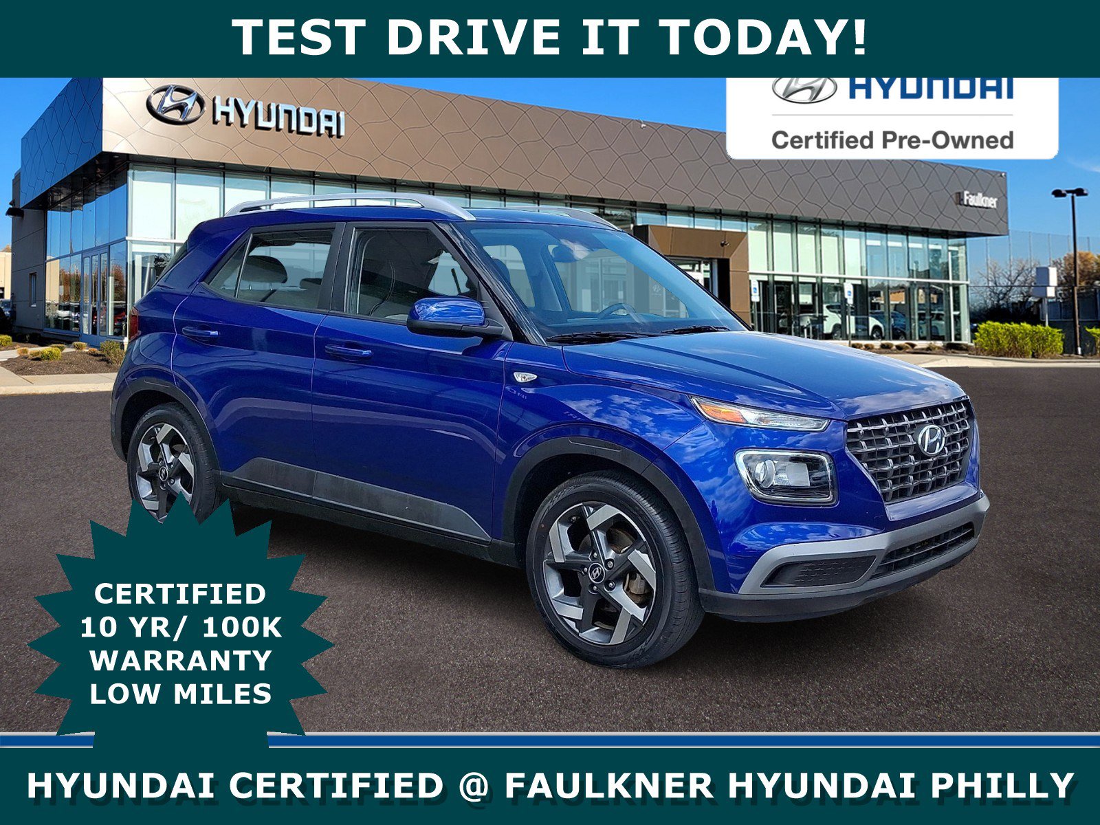 Certified 2023 Hyundai Venue SEL w/ Cargo Package FWD image 1