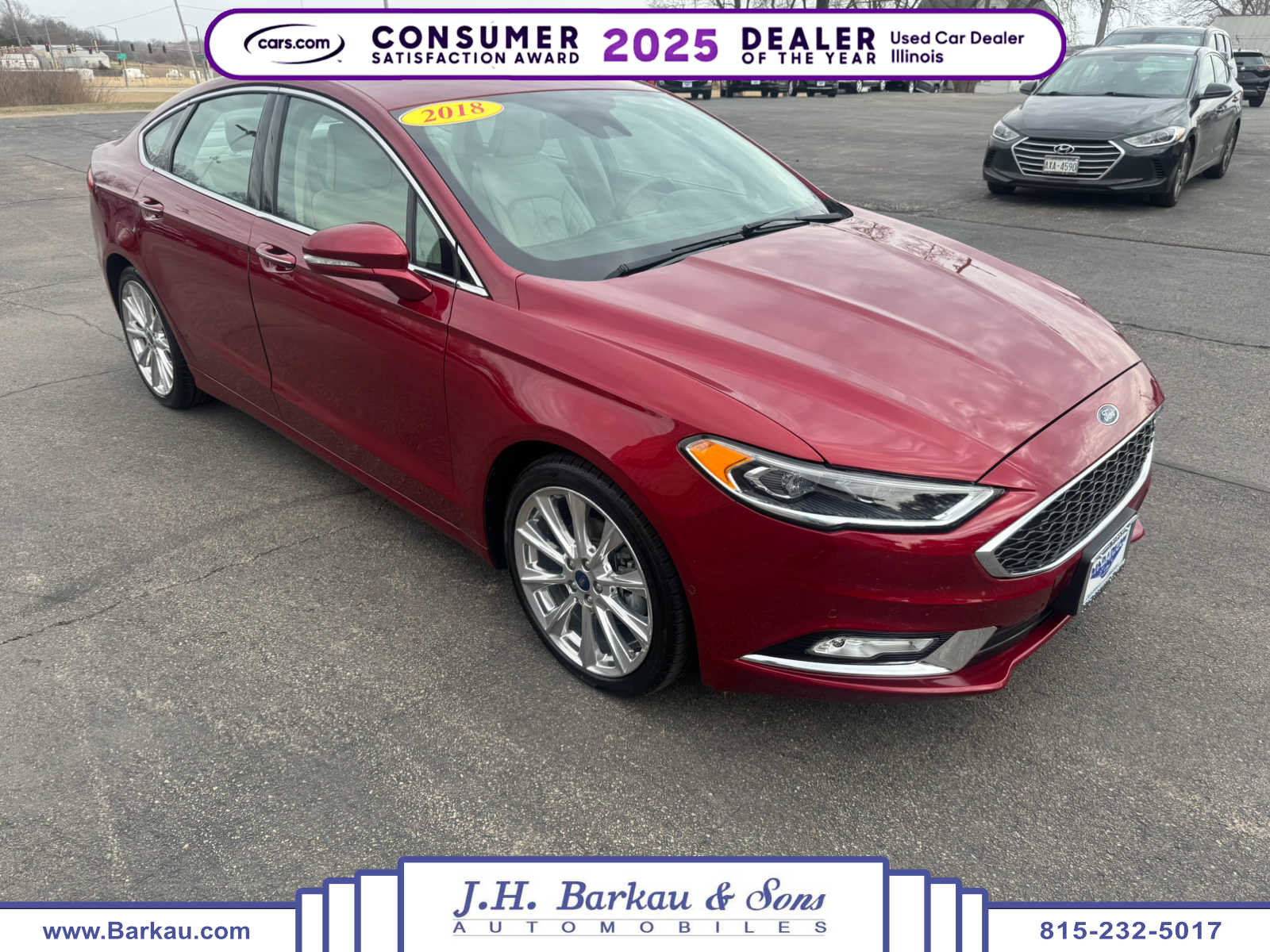 Used 2018 Ford Fusion Platinum