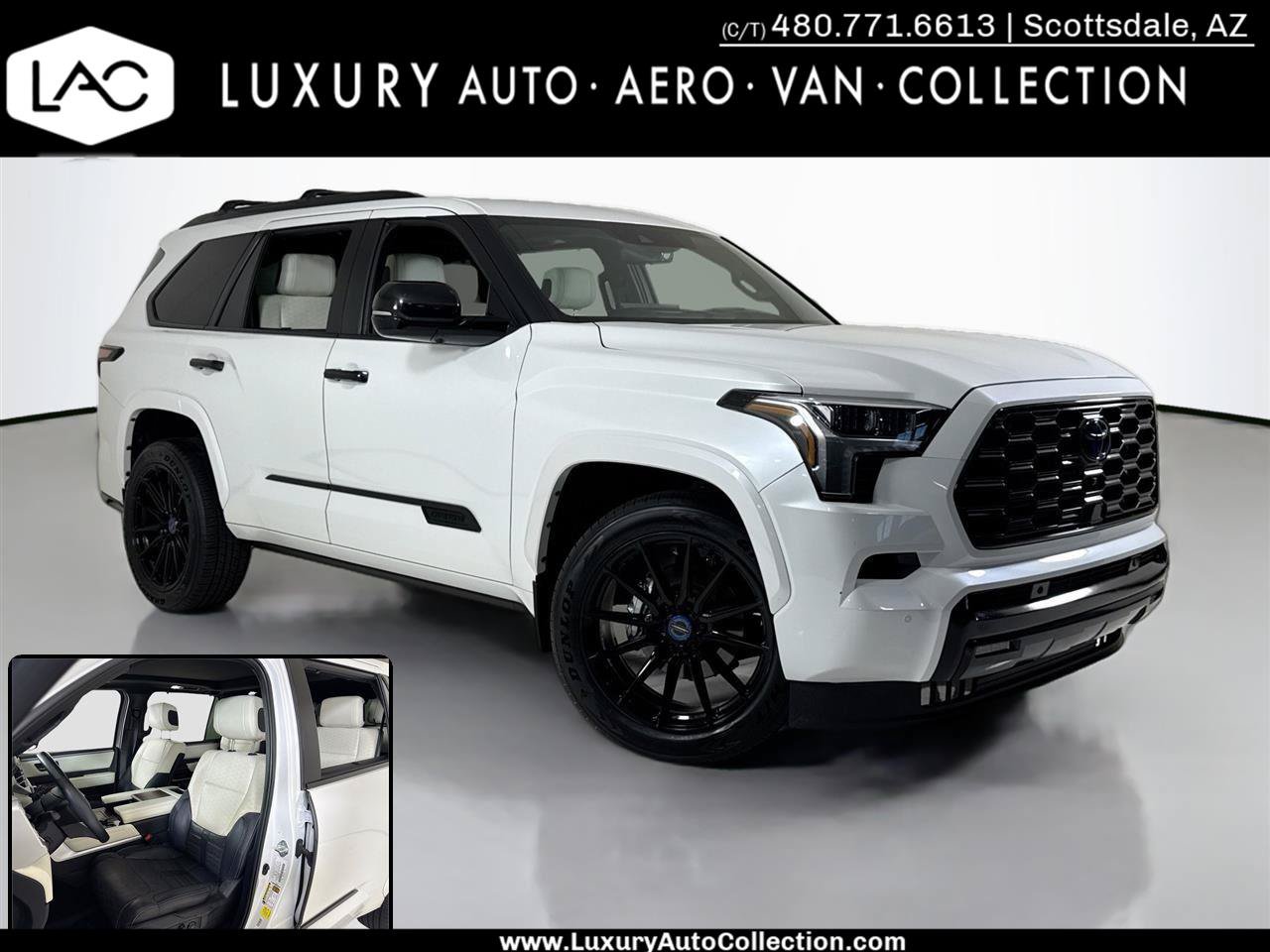 Used 2024 Toyota Sequoia Capstone AWD/4WD video 1