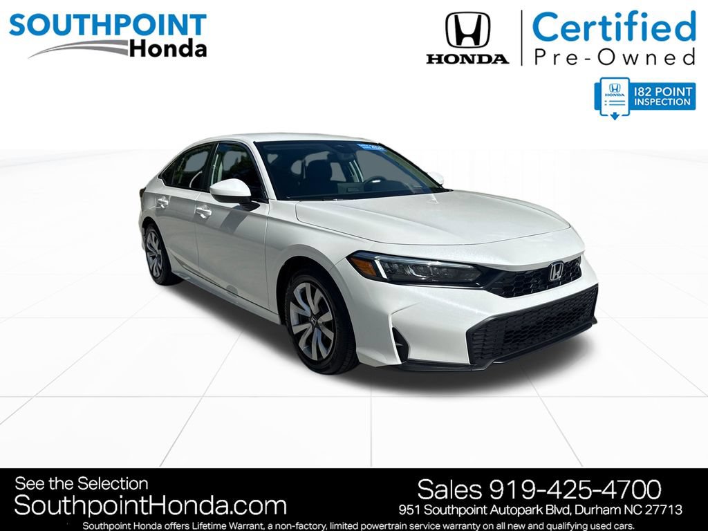 Certified 2026 Honda Civic LX
