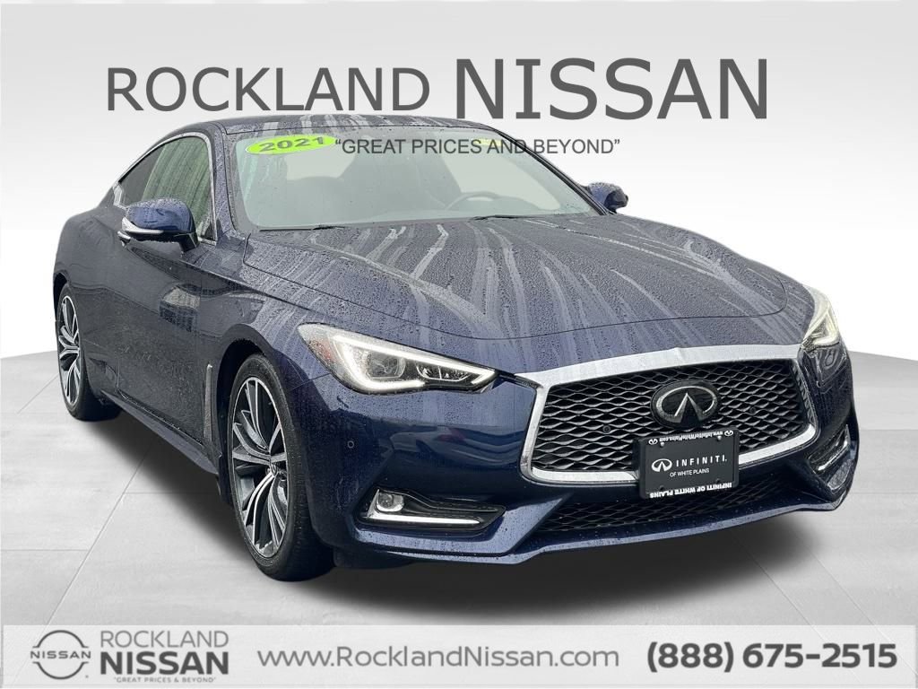 Used 2021 INFINITI Q60 3.0t Luxe w/ Essential Package