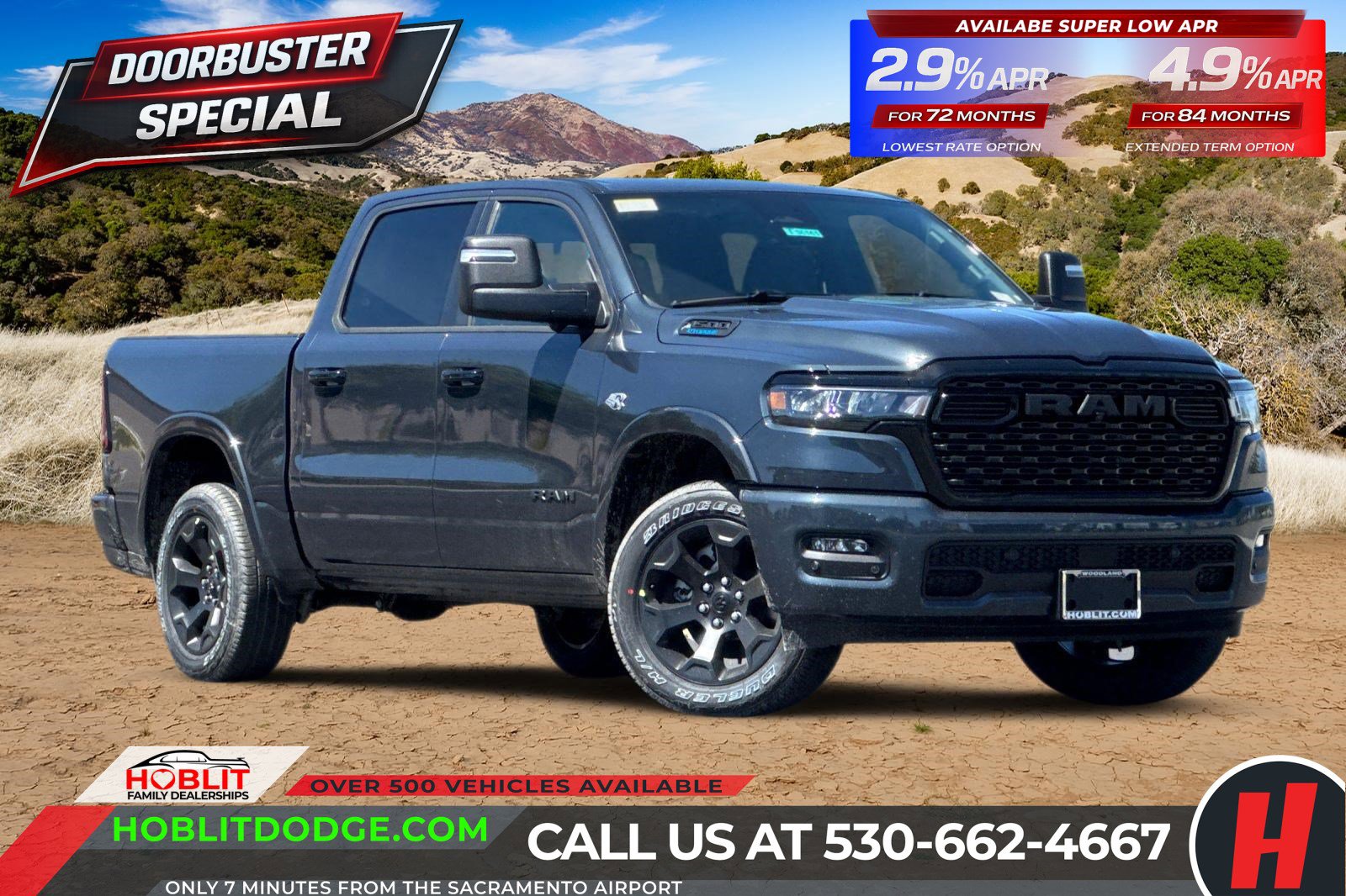 New 2026 RAM 1500 4x4 Crew Cab