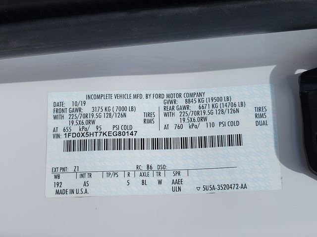 Used 2019 Ford F550 4x4 SuperCab Super Duty image 18