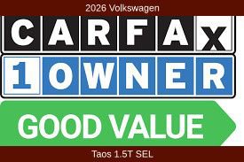 Used 2026 Volkswagen Taos SEL AWD/4WD image 2