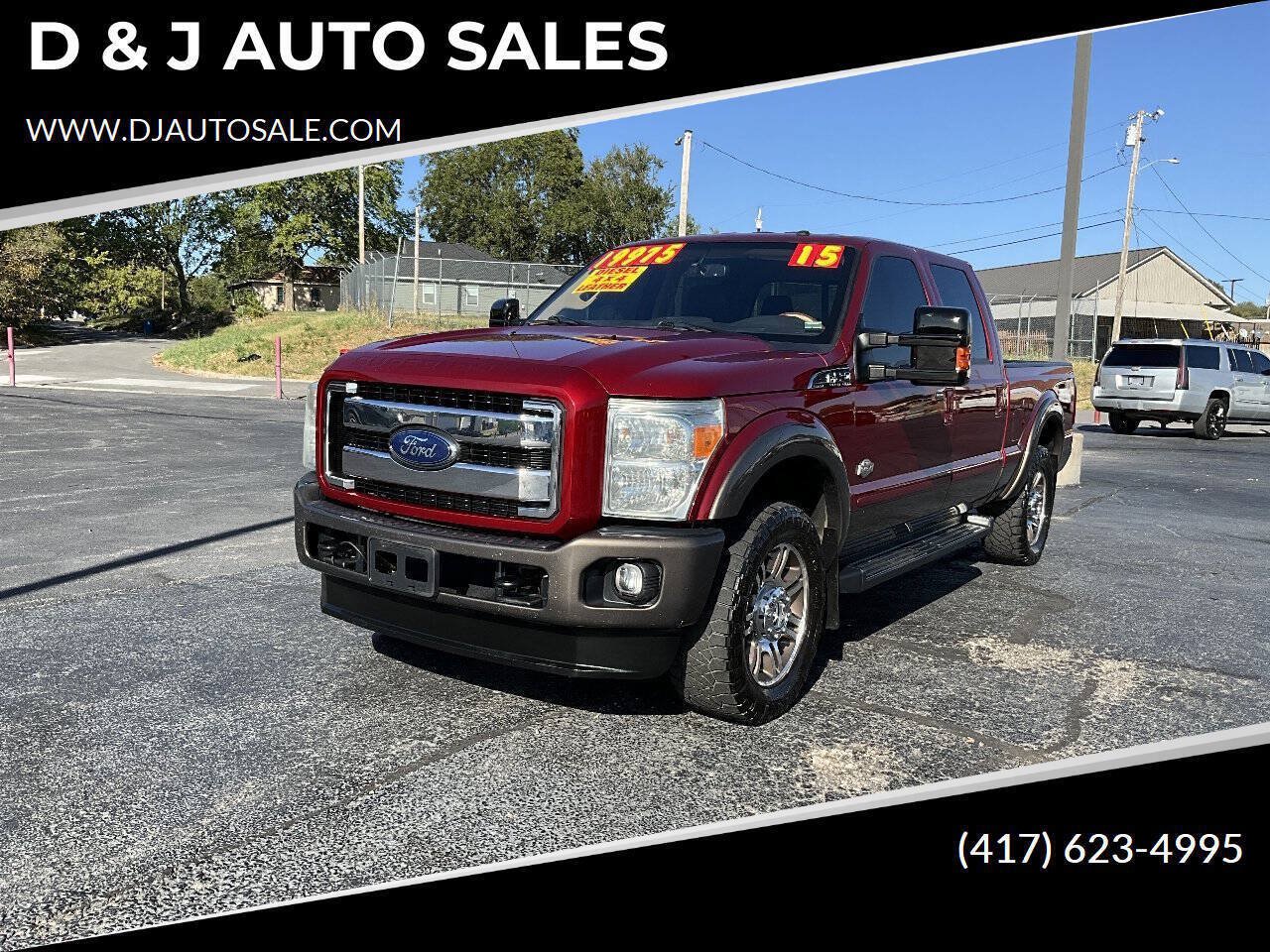 Used 2015 Ford F250 King Ranch w/ FX4 Off-Road Package AWD/4WD image 1