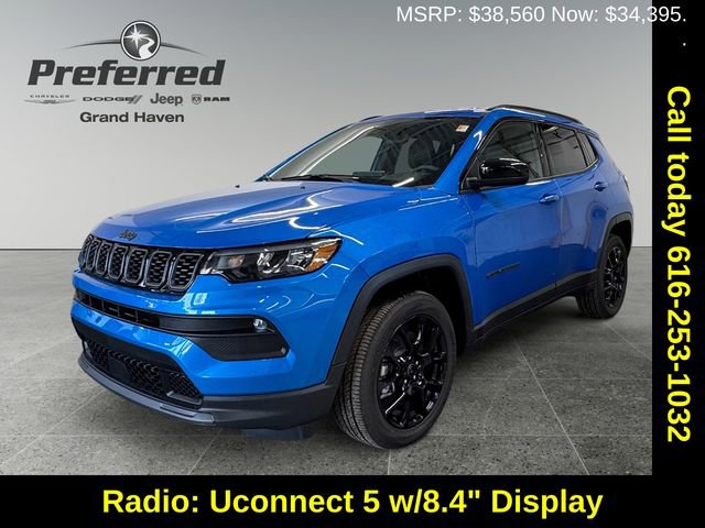 New 2026 Jeep Compass Latitude w/ Quick Order Package 29K