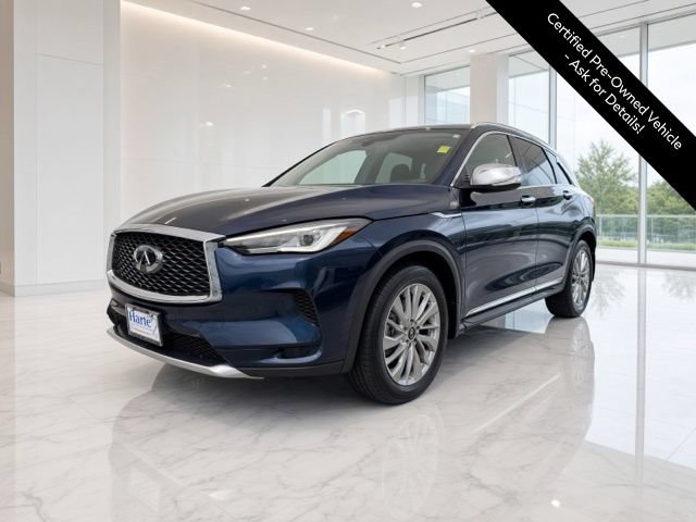 Certified 2025 INFINITI QX50 Luxe w/ Accent Package AWD/4WD image 3