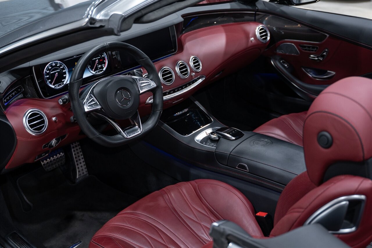 Used 2017 Mercedes-Benz S 63 AMG 4MATIC Cabriolet image 47