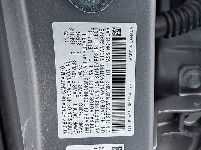 Used 2023 Honda Civic Sport image 27