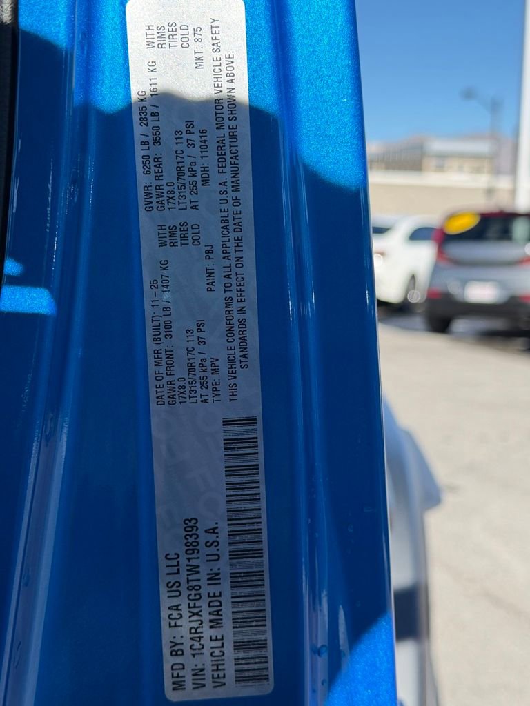 New 2026 Jeep Wrangler Unlimited Rubicon w/ Xtreme 35 Tire Package image 27