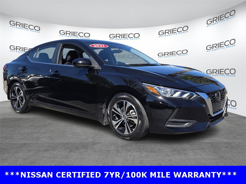 Certified 2021 Nissan Sentra SV