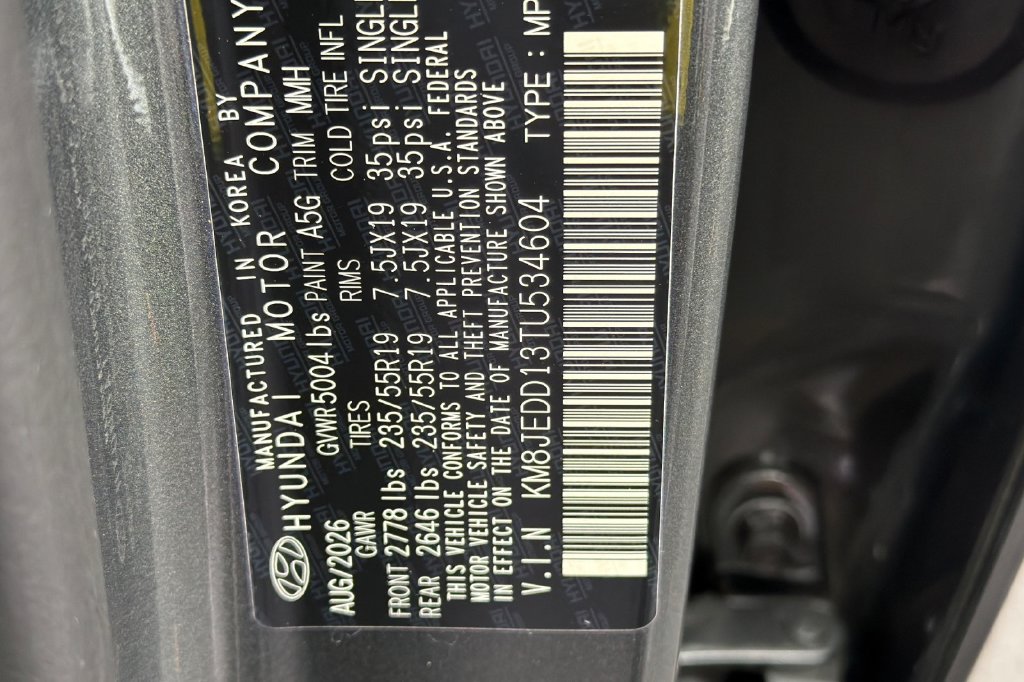 New 2026 Hyundai Tucson Limited AWD/4WD image 23