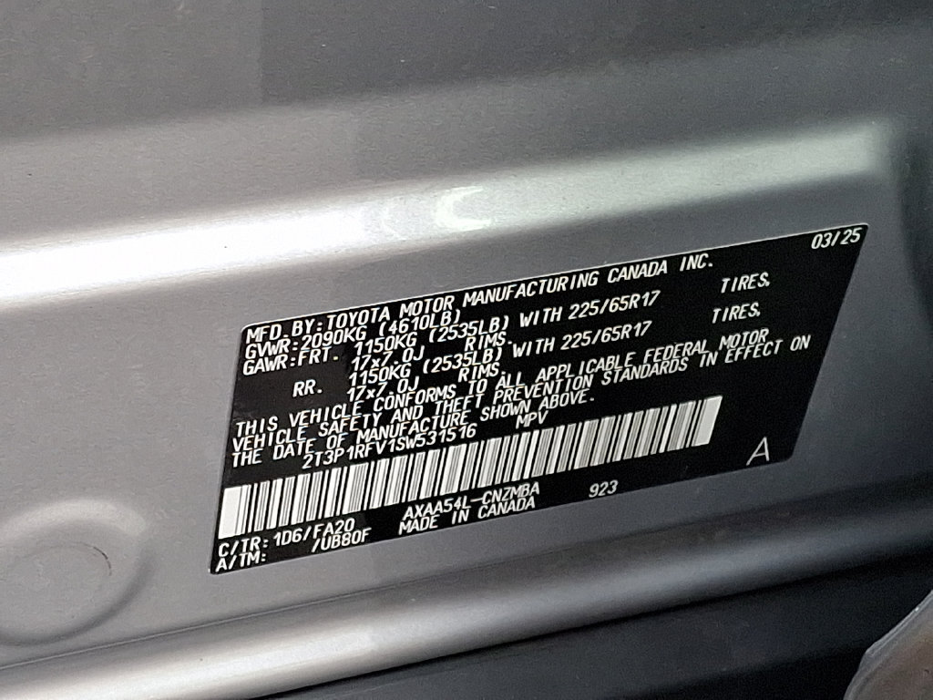 Certified 2025 Toyota RAV4 XLE AWD/4WD image 29