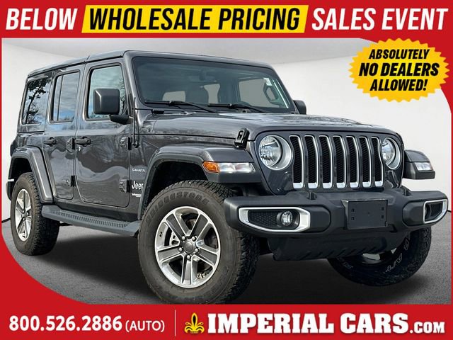 Used 2018 Jeep Wrangler Unlimited Sahara w/ Dual Top Group image 1
